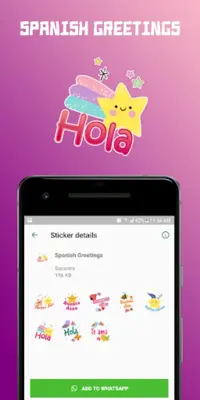 WAStickerApps - Greetings (Mul android App screenshot 2