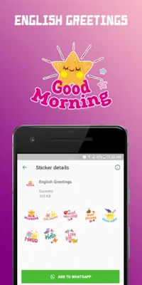 WAStickerApps - Greetings (Mul android App screenshot 3